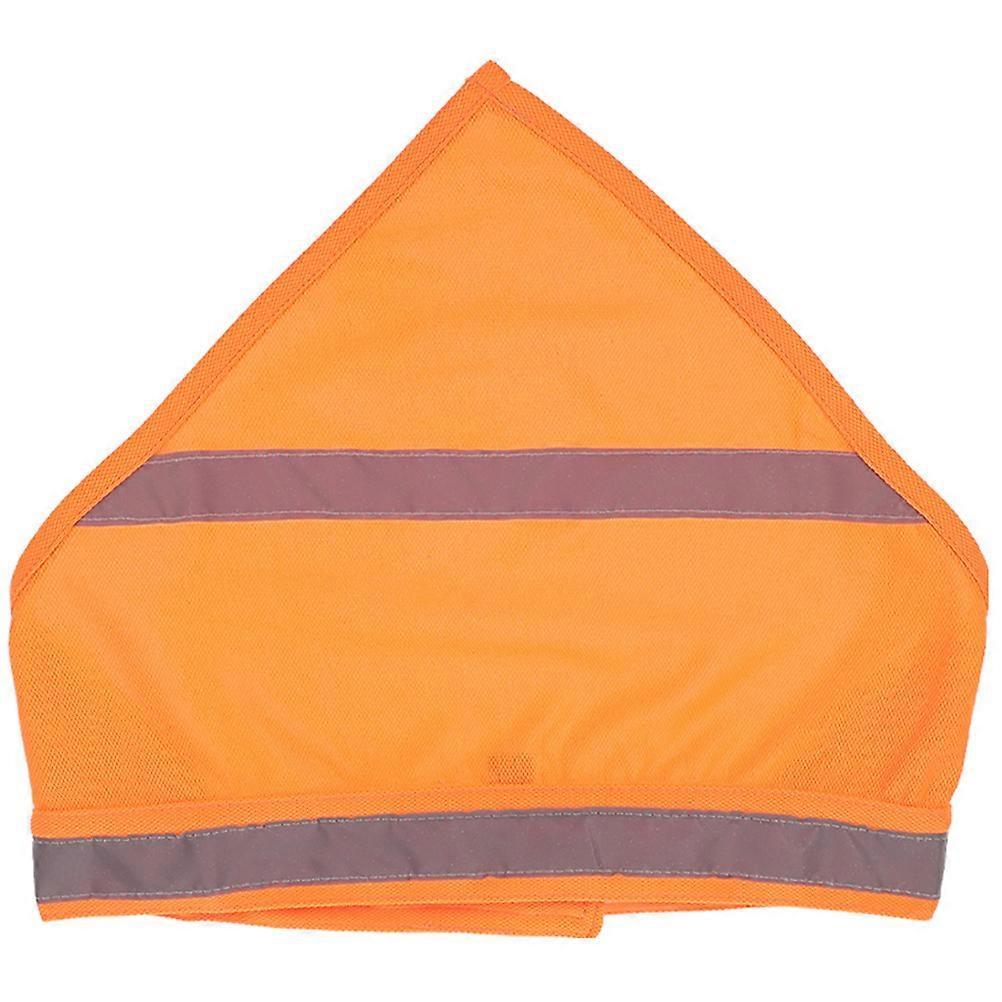 Reflective Dog Scarf, Reusable Polyester Dog Bandana Outdoor Gear - Size L