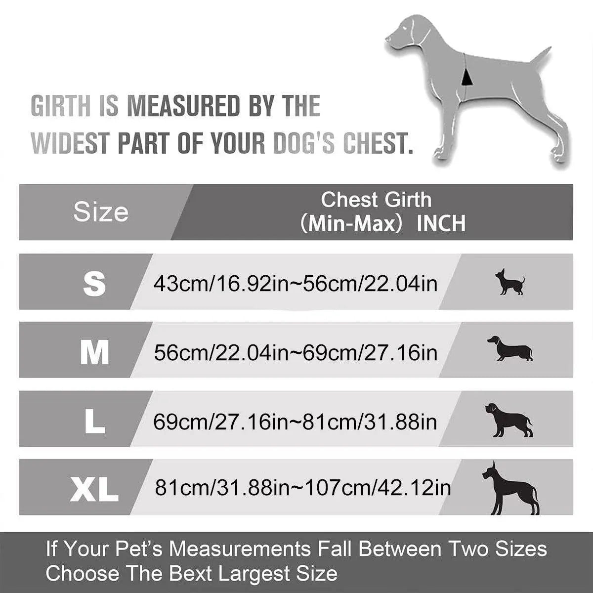 No-Pull Dog Harness Vest – Reflective, Adjustable Fit, S to XL