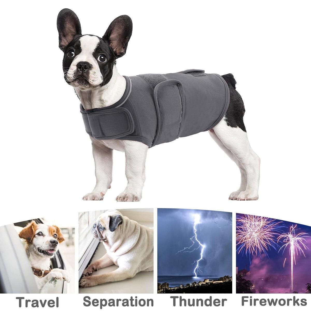 Pet Comfort Dog Relief Vest Jacket Soft Anxiety Coat for Small Medium Large Dogs - XL