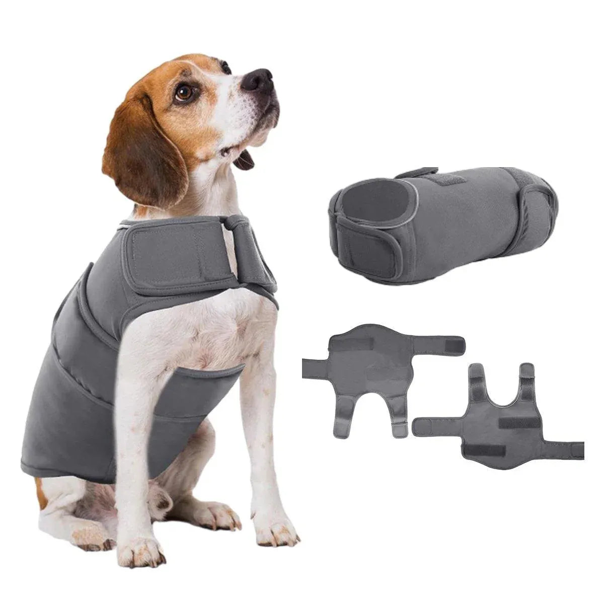 Pet Comfort Dog Relief Vest Jacket Soft Anxiety Coat for Small Medium Large Dogs - XL