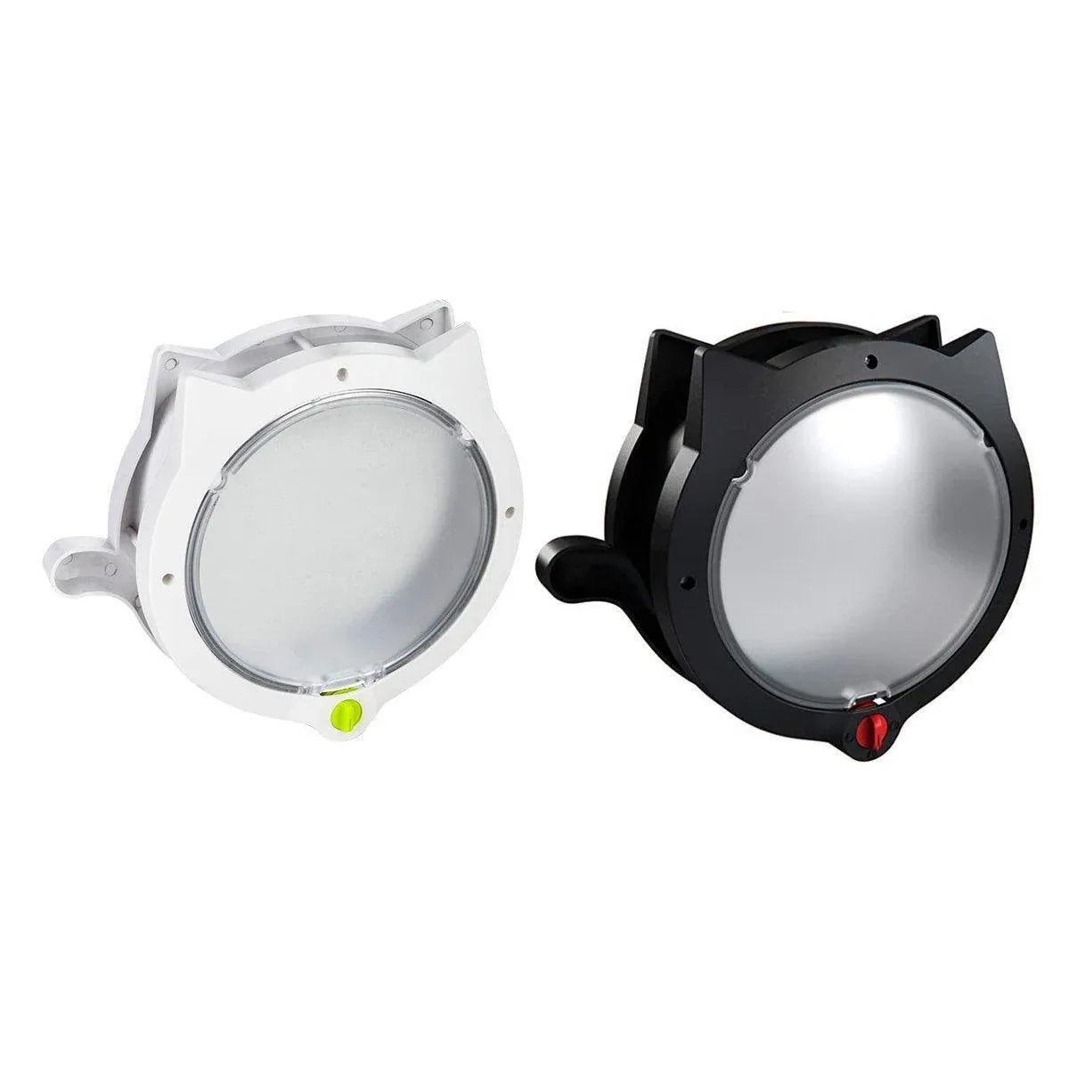 Cat Ear Pet Door for Cats and Dogs Easy In and Out Access Durable Pet Supplies - White