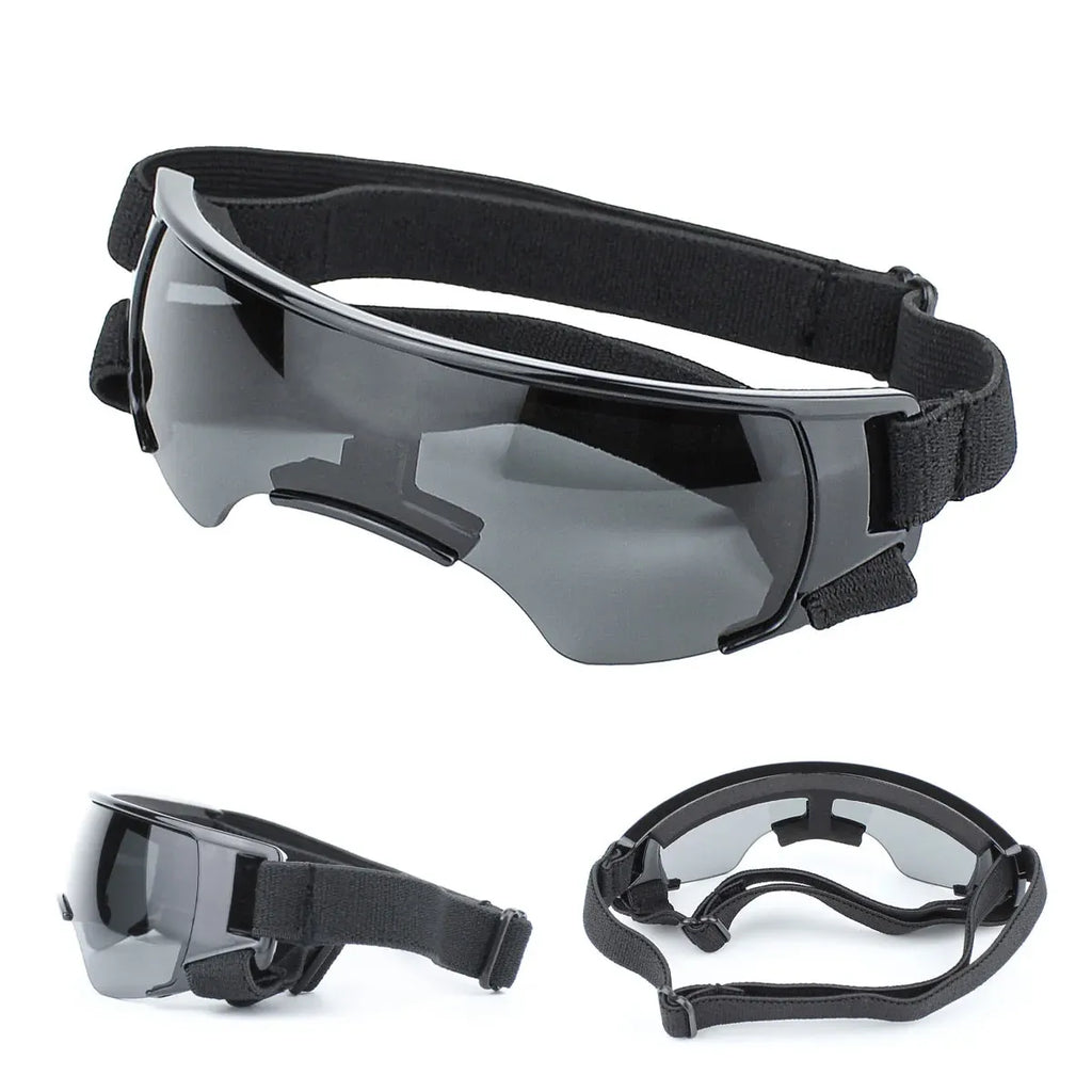 Pet Dog Sunglasses Goggles UV Eye Shield for Small Dogs Outdoor Travel Sunshade - Blue