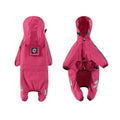 Waterproof Four Corner Pet Raincoats In Large Medium And Small Sizes Are Suitable For Dogs - Pink - XXL