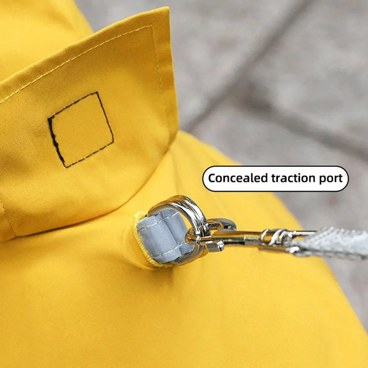 Waterproof Four Corner Pet Raincoats In Large Medium And Small Sizes Are Suitable For Dogs - Pink - XXL