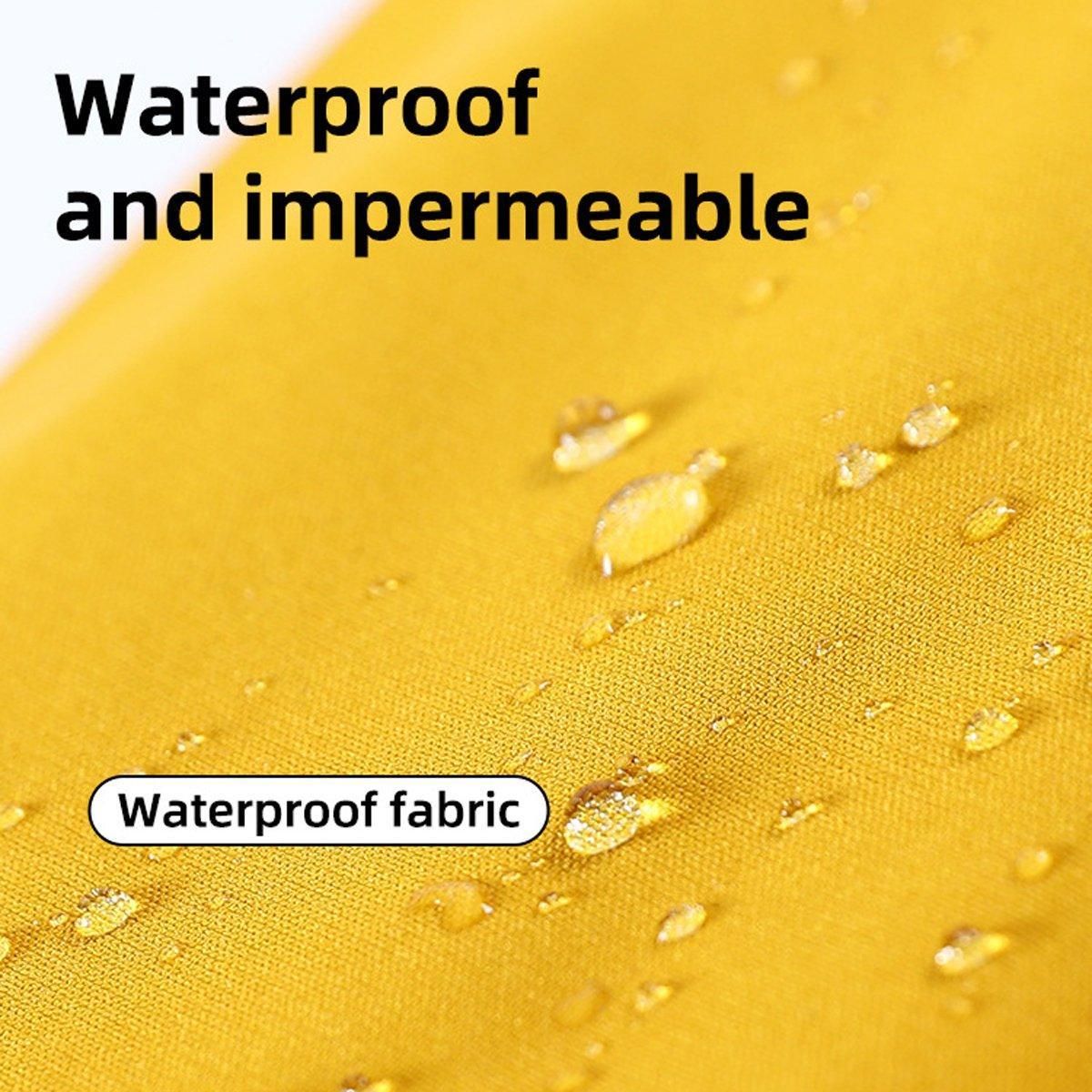 Waterproof Four Corner Pet Raincoats In Large Medium And Small Sizes Are Suitable For Dogs - Pink - XXL