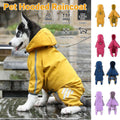 Waterproof Four Corner Pet Raincoats In Large Medium And Small Sizes Are Suitable For Dogs - Blue - XXL