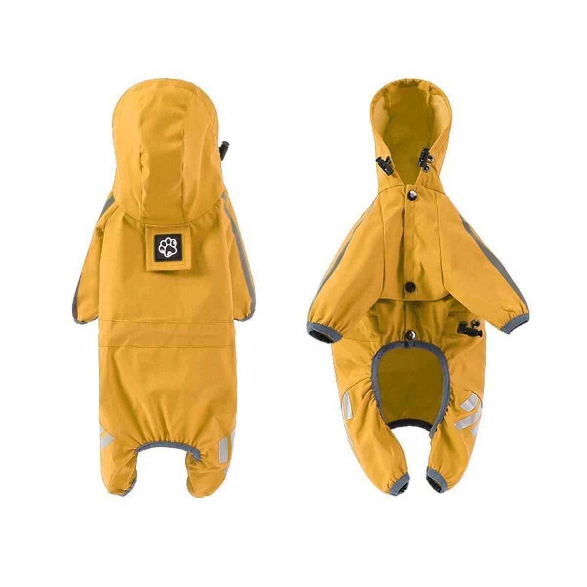 Waterproof Four Corner Pet Raincoats In Large Medium And Small Sizes Are Suitable For Dogs - Blue - XXL