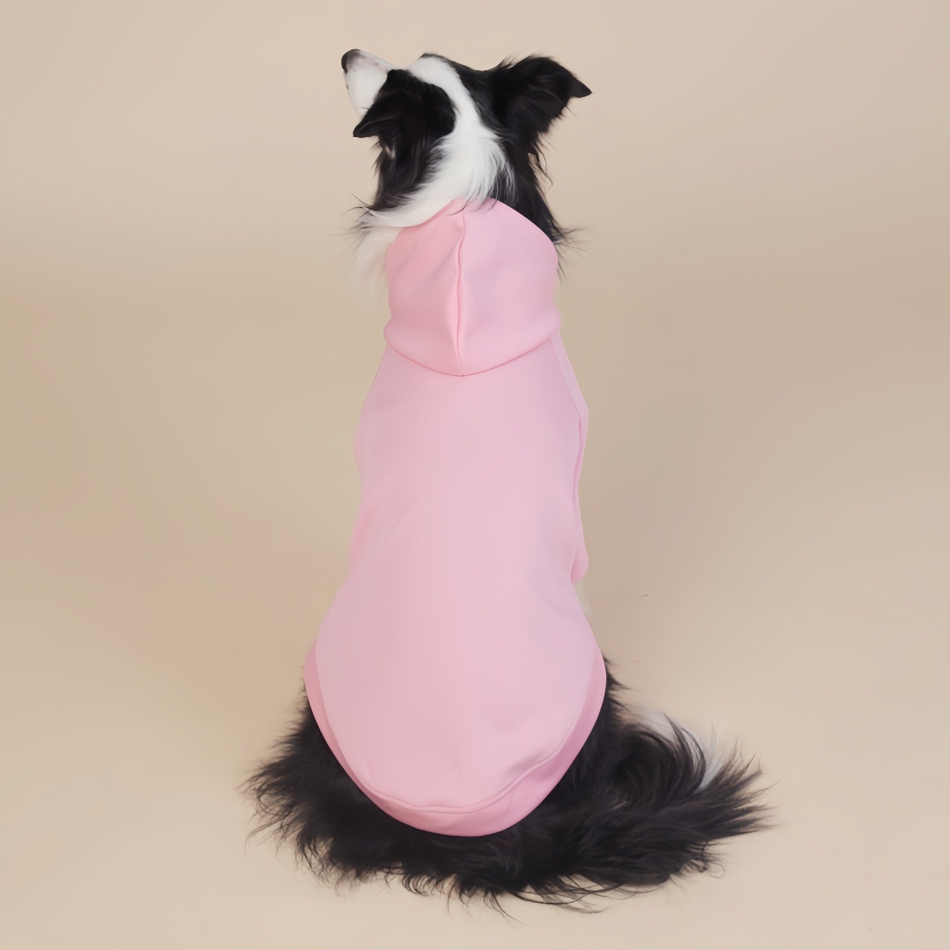 Pink Classic Dog Sweatshirt with Hood & Drawstrings - For Large Dogs (Size : 2XL)